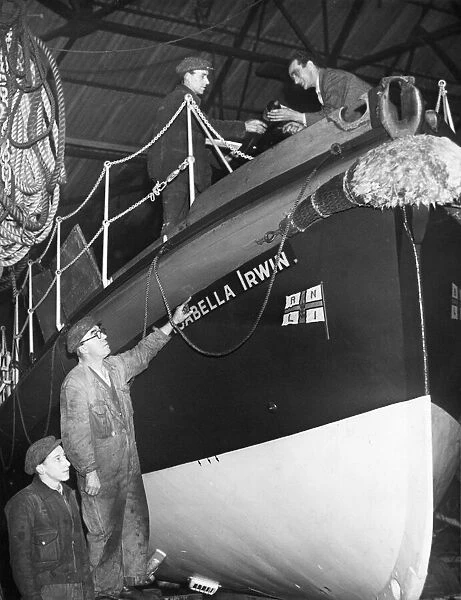 The Sunderland lifeboat Edward and Isabella Quinn