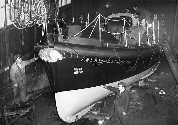 The Sunderland lifeboat Edward and Isabella Quinn