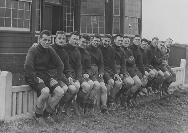 The Sunderland squad relax at their Southport Training camp ahead of the FA Cup Semi
