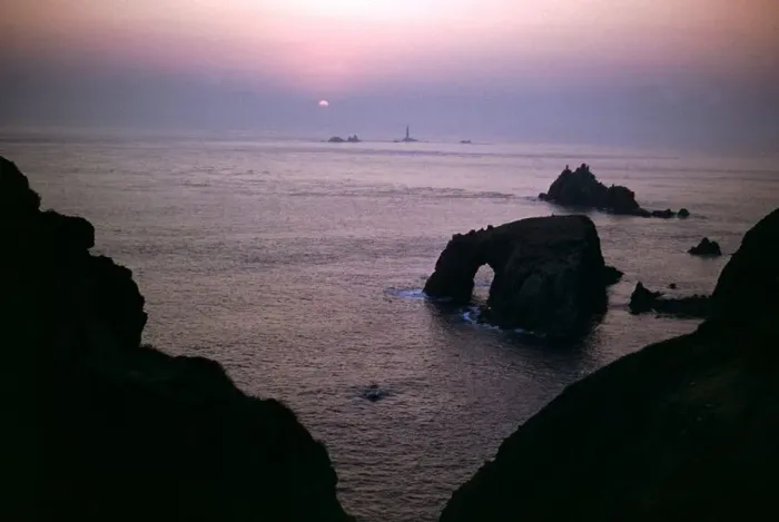 Framed Print : Sunset view, Lands End, Cornwall Framed Print : Sunset view, Lands End, Cornwall