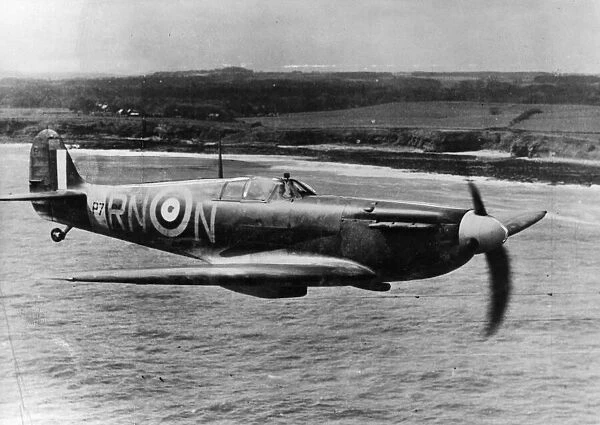 Supermarine Spitfire Mark IIA, P7895 RN-N, of No 72 Squadron