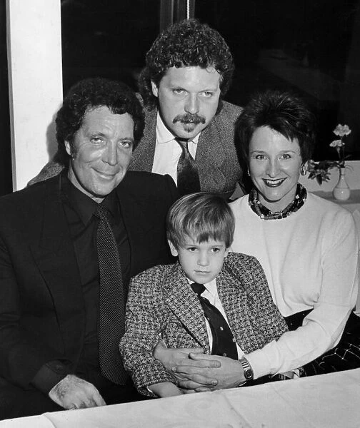 Superstar Tom Jones will be going back to his root to show his American born grandson