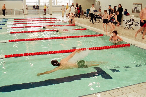 Superswim 98 at the Neptune Centre, Swimmimg Pool, Middlesbrough, 25th April 1998