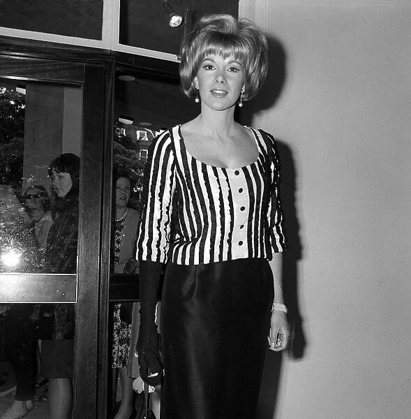 Susan Hampshire actress June 1965 at the opening of the Yvonne Arnaud Theatre
