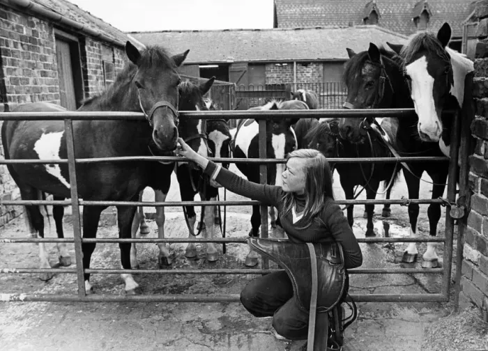 Framed Print : Susan Tomes, 15 from Easterside, volunteer helper at Stewart Park, Marton, Middlesbrough