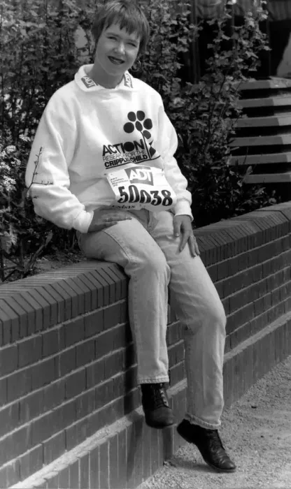 Framed Print : Susan Tully actress plays Michelle Fowler in Eastenders she enters London Marathon
