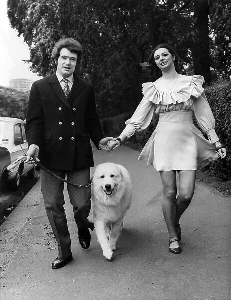 Suzanna Scott of Edinburgh who is marrying the personal assistant of the Bee Gees
