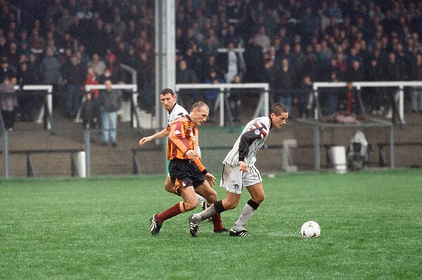 Swansea 2 - 0 Bradford, League Division Two match held at Vetch Field. 7th October 1995