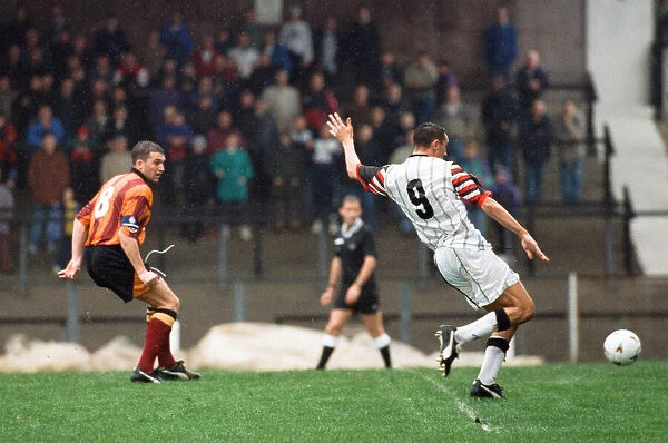 Swansea 2 - 0 Bradford, League Division Two match held at Vetch Field. 7th October 1995