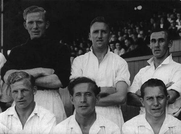 Swansea City Football Team 1950, Back Row Left to right Danny Canning