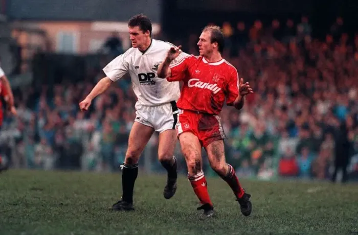 Framed Print : Swansea City v Liverpool FA Cup match at the Liberty Stadium 6th January 1990