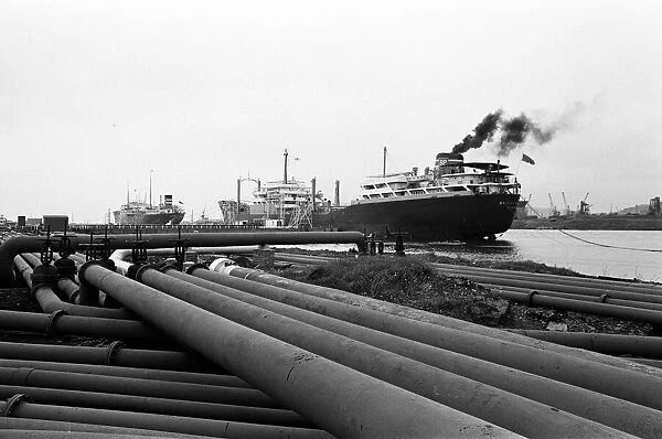 Swansea Docks, Wales. 28th July 1967