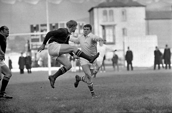 Swansea v. South Africa. Action from the match. November 1969 Z11069-045