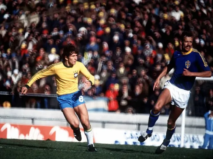 Framed Print : Sweden v Brazil World Cup 1978 football Zico Brazil Framed Print : Sweden v Brazil World Cup 1978 football Zico Brazil