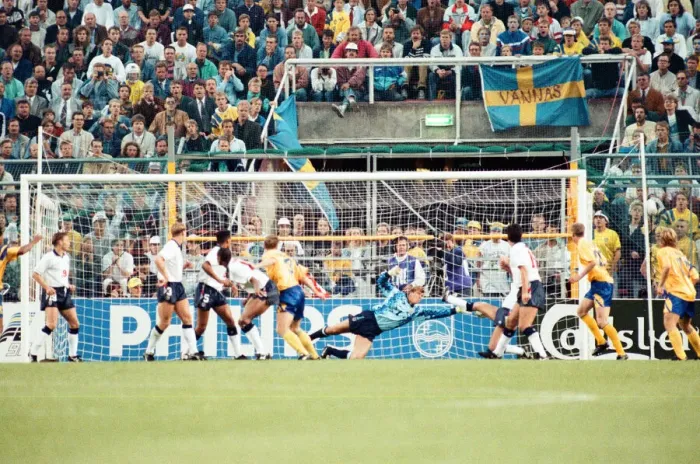 Framed Print : Sweden v England, European Championship Match, Group Stage, Group 1, Rundastadion, Solna Framed Print : Sweden v England, European Championship Match, Group Stage, Group 1, Rundastadion, Solna