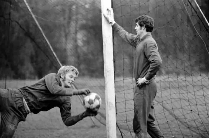 Framed Print : Swedens World Cup goalkeeper 20 year old Ron Hellstromen of Stockholm who has been
