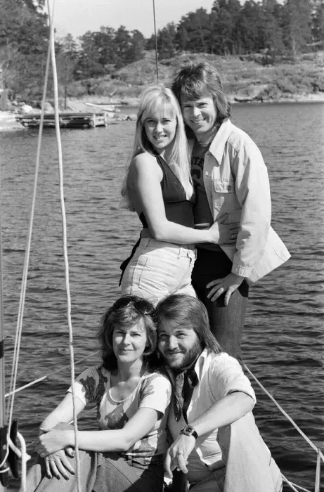 Framed Print : Swedish pop group ABBA consisting of Agnetha Faltskog, Bjorn Ulvaeus Framed Print : Swedish pop group ABBA consisting of Agnetha Faltskog, Bjorn Ulvaeus