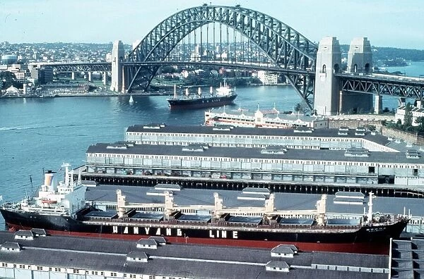 Sydney Australia, tanker docks