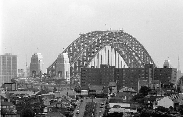 Sydney Bridge in Australia April 1963 Sydney Harbour Bridge