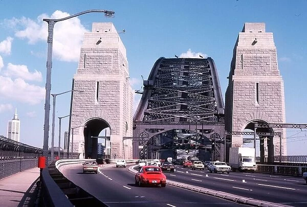 Sydney Harbour Bridge N. S. W. in Australia