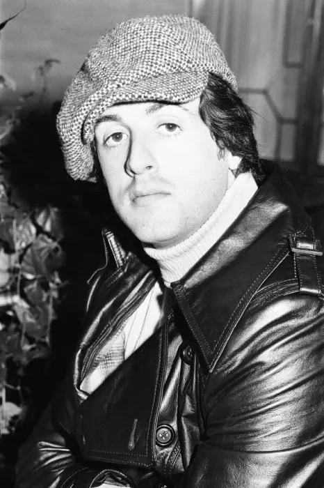Framed Print : Sylvester Stallone, american actor and writer in London to promote new film Rocky