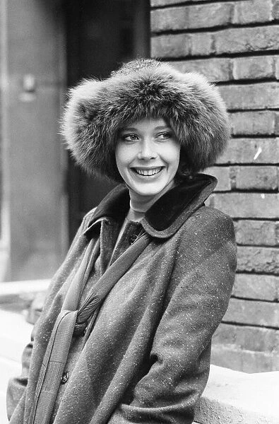 Sylvia Kristel, Dutch actress in the UK to promote new film, Emmanuelle