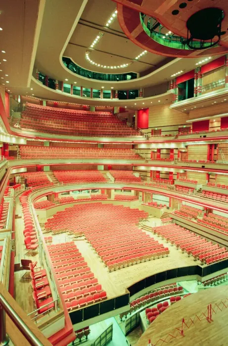 Framed Print : Symphony Hall, The ICC, Birmingham, 22nd March 1991. Construction nearing Completion Framed Print : Symphony Hall, The ICC, Birmingham, 22nd March 1991. Construction nearing Completion