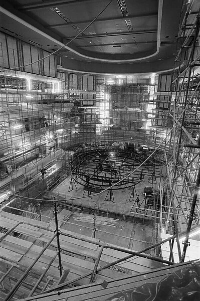Symphony Hall, The ICC, Birmingham, 6th March 1990. Under Construction