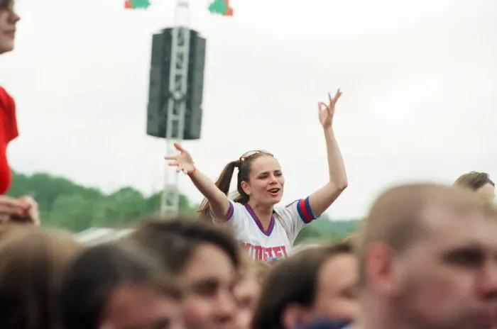 Framed Print : T in the Park Music Festival, Strathclyde Park, Lanarkshire, Scotland, 13th July 1996