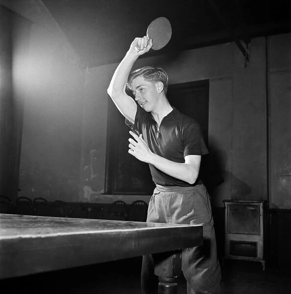 Table Tennis Contest. August 1953 D461-012