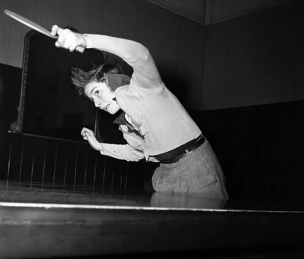 Table - Tennis. George Gladwish. January 1953 D321