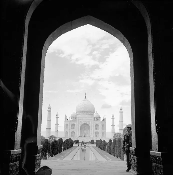 Framed Print : Taj Mahal India World Landmark Architecture Palace February 1961 Framed Print : Taj Mahal India World Landmark Architecture Palace February 1961