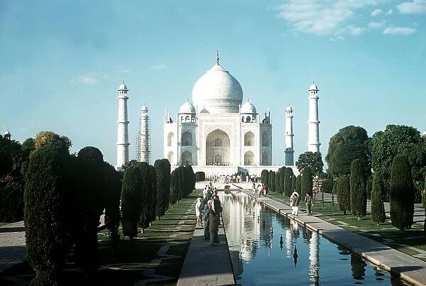 Taj Mahal near Agra U. P in northern India