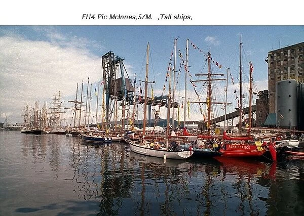 Tall Ships Leith Docks - sailing 1995