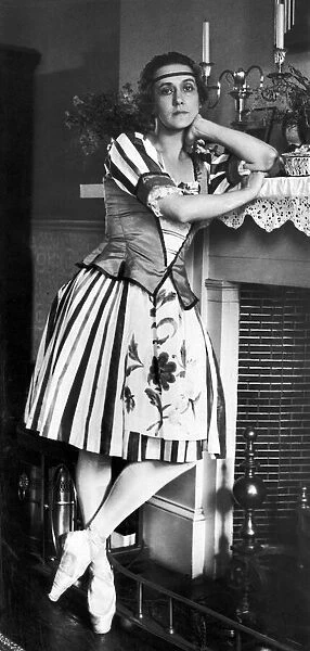Tamara Karsavina, Russian ballerina, July 1920