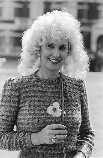 Tammy Wynette April 1981. Country & Western Singer Songwriter