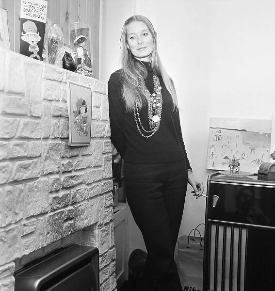 Tania Mallet, Model, 10th January 1970