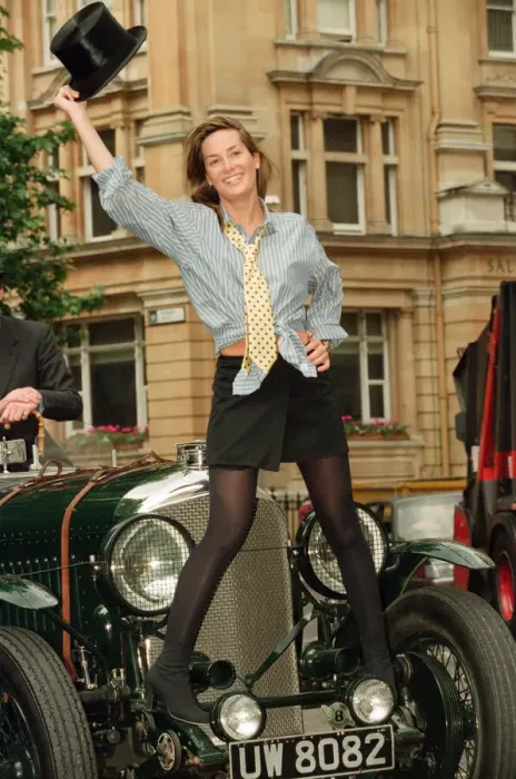 Framed Print : Tara Palmer Tomkinson - model and socialite and god daughter of Prince Charles Framed Print : Tara Palmer Tomkinson - model and socialite and god daughter of Prince Charles
