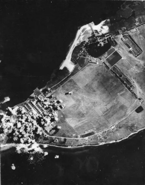 Framed Print : One of several targets pounded by U.s Eighth Air Force Flying Fortresses in Warnemunde Framed Print : One of several targets pounded by U.s Eighth Air Force Flying Fortresses in Warnemunde