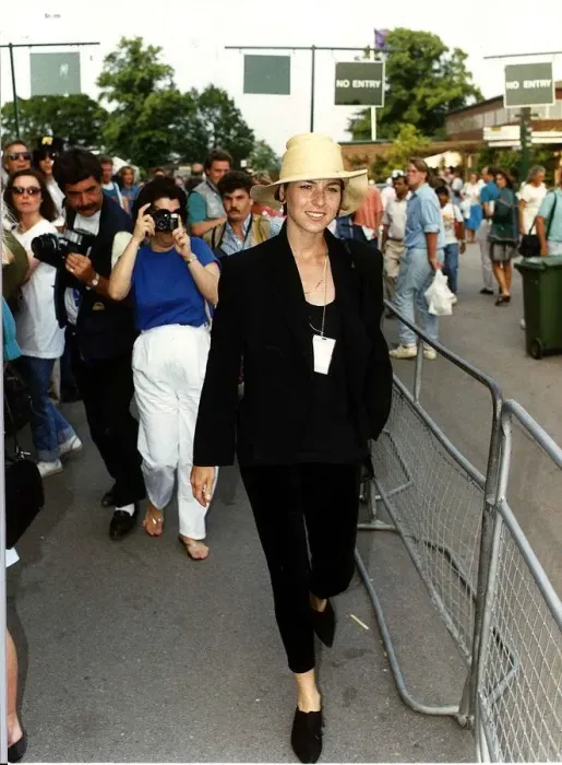 Framed Print : Tatum O Neal Actress wife of Tennis star John McEnroe on her way to see her husband Framed Print : Tatum O Neal Actress wife of Tennis star John McEnroe on her way to see her husband
