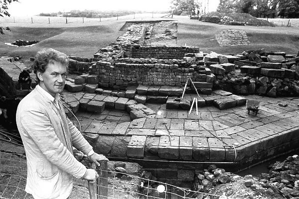 A team of archaeologists, led by Paul Bidwell (pictured)