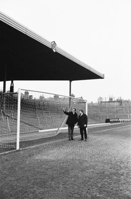 Framed Print : Former teammates, Terry Venables & George Graham, will be playing opposite each other