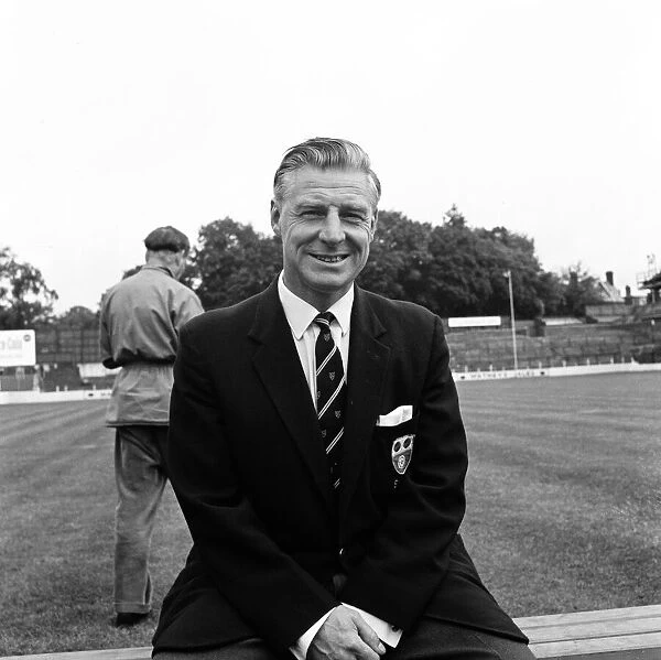 Ted bates, Manager. Southampton FC, pre season Photo-call, 5th August 1963