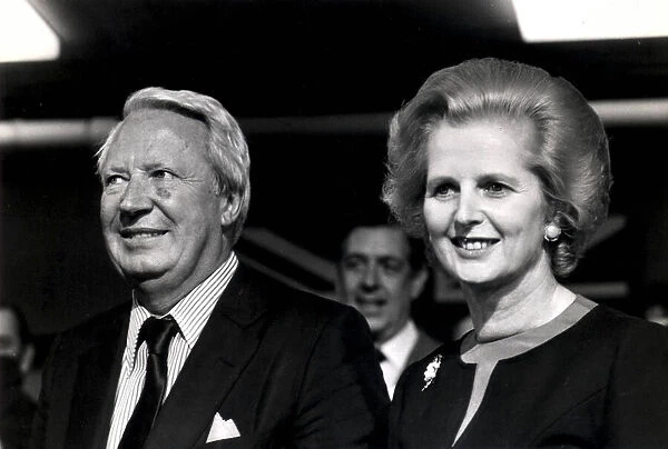 TED HEATH AND MARGARET THATCHER - 10TH OCTOBER 1976