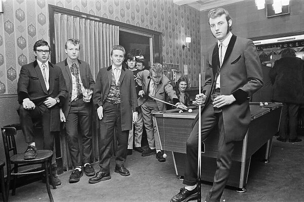 Teddy Boys. Picture taken in the Manchester area in 1975