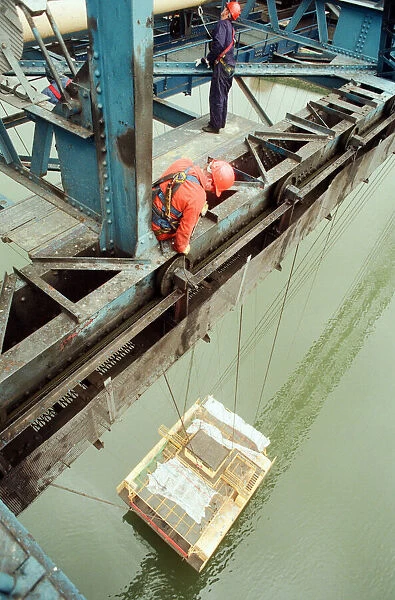 Tees Transporter Bridge, Middlesbrough, 5th September 1995