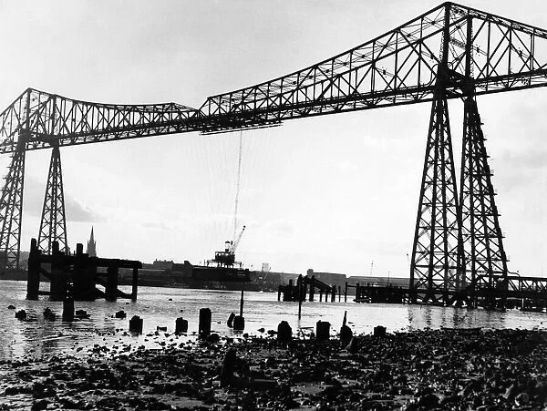 The Tees Transporter Bridge, Middlesbrough, 23rd June 1969