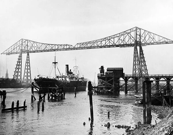 The Tees Transporter Bridge, Middlesbrough, 31st August 1936