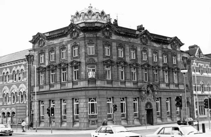 Framed Print : Teesside Chamber of Commerce has bought the former Midland Bank at the corner of Albert