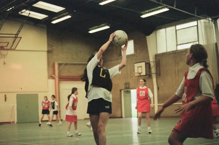 Framed Print : Teesside Junior Netball League at Brackenhoe School, Middlesbrough, 21st September 1998 Framed Print : Teesside Junior Netball League at Brackenhoe School, Middlesbrough, 21st September 1998